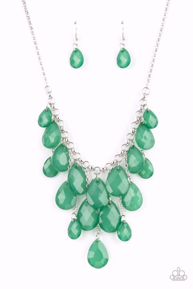 Front Row Flamboyance - Green