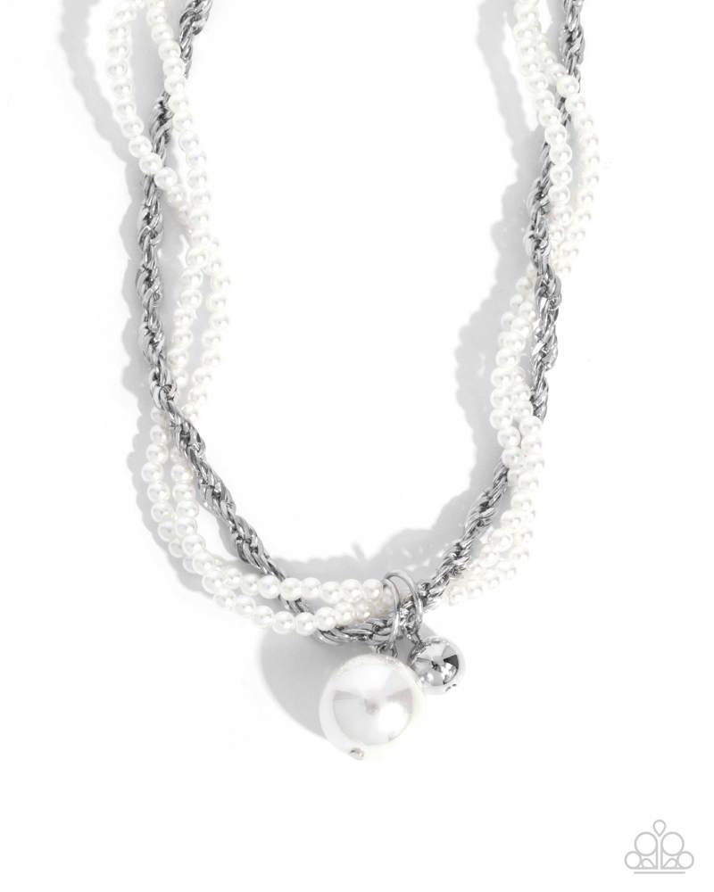 Pearly Perspective - White