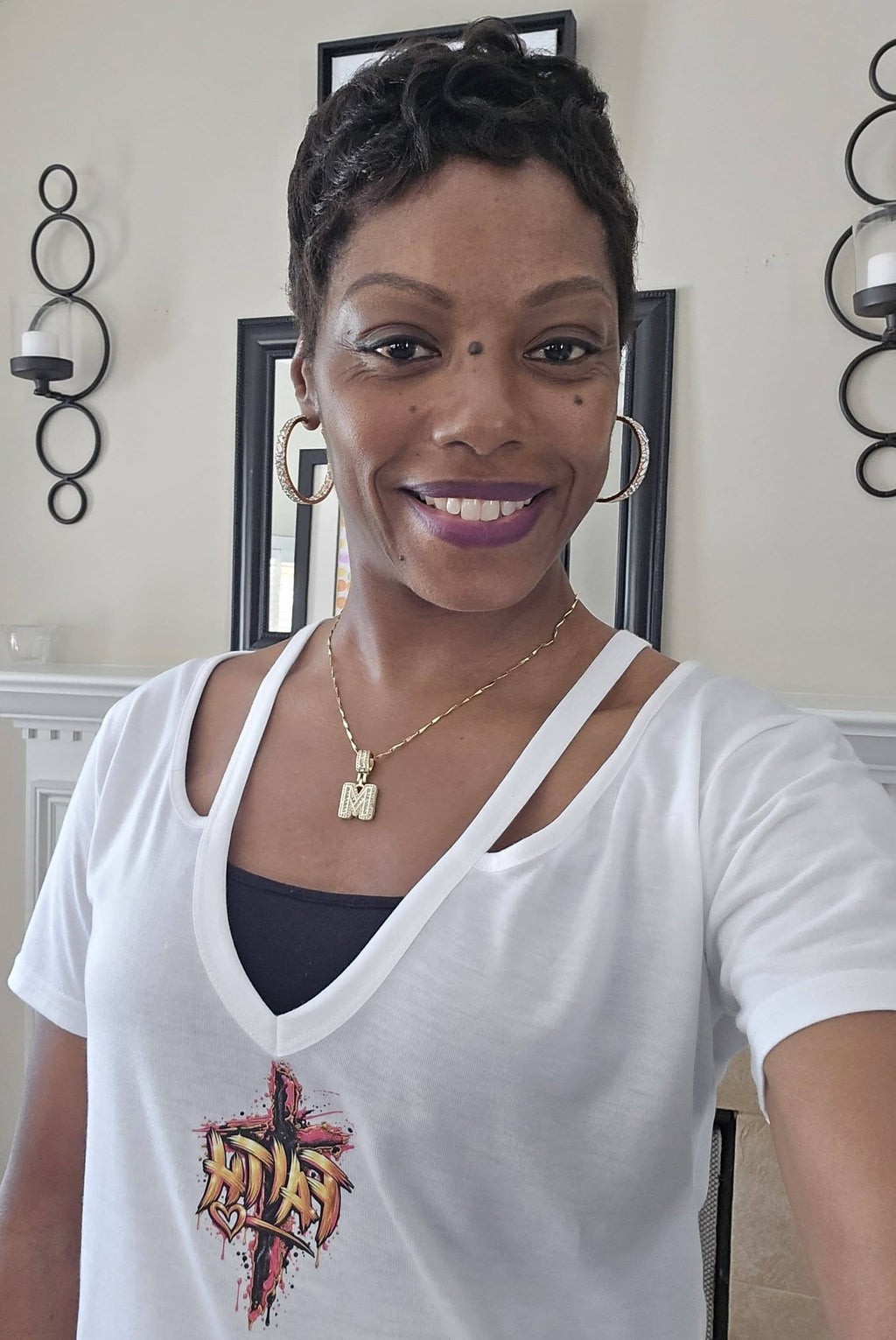 Faith-Cold Shoulder Blouse