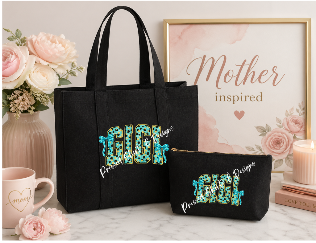 Mother Inspired Tote Bag w/ pouch