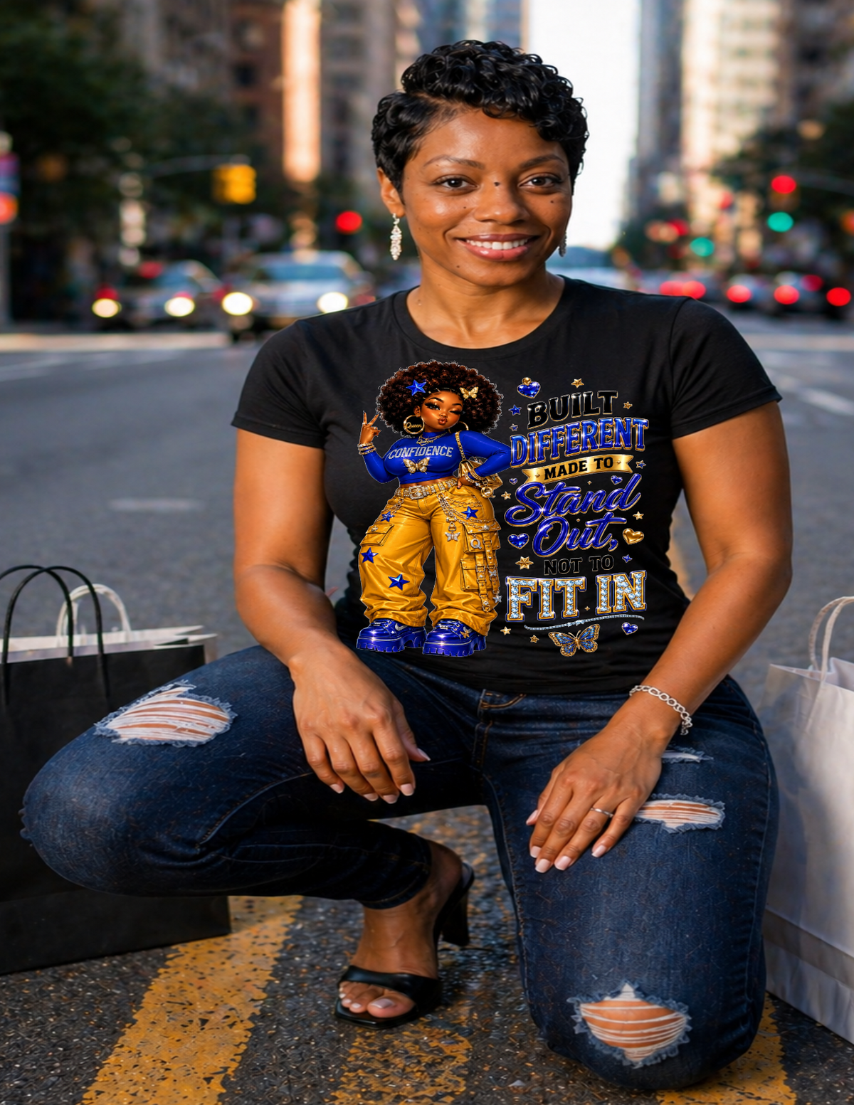 Made to Stand Out-T-shirt