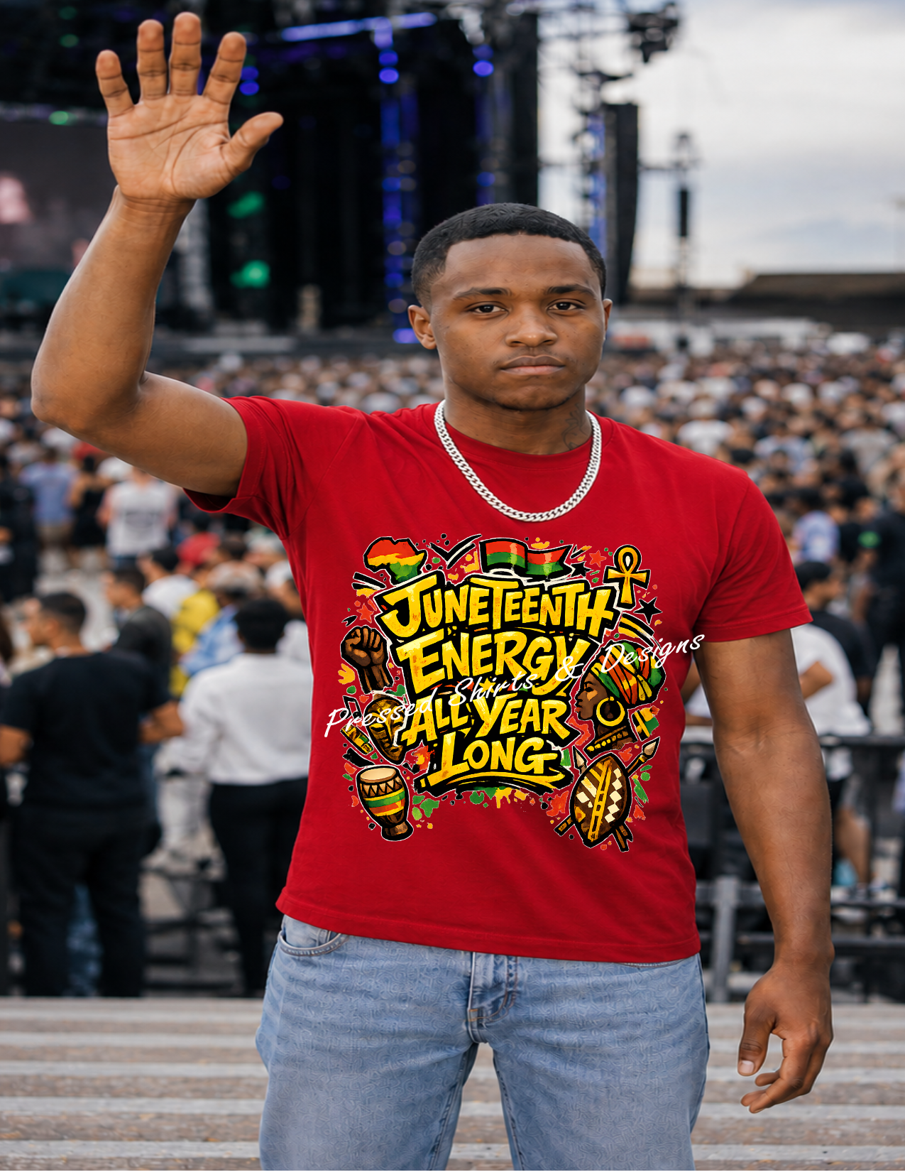 Juneteenth Energy-T-shirt