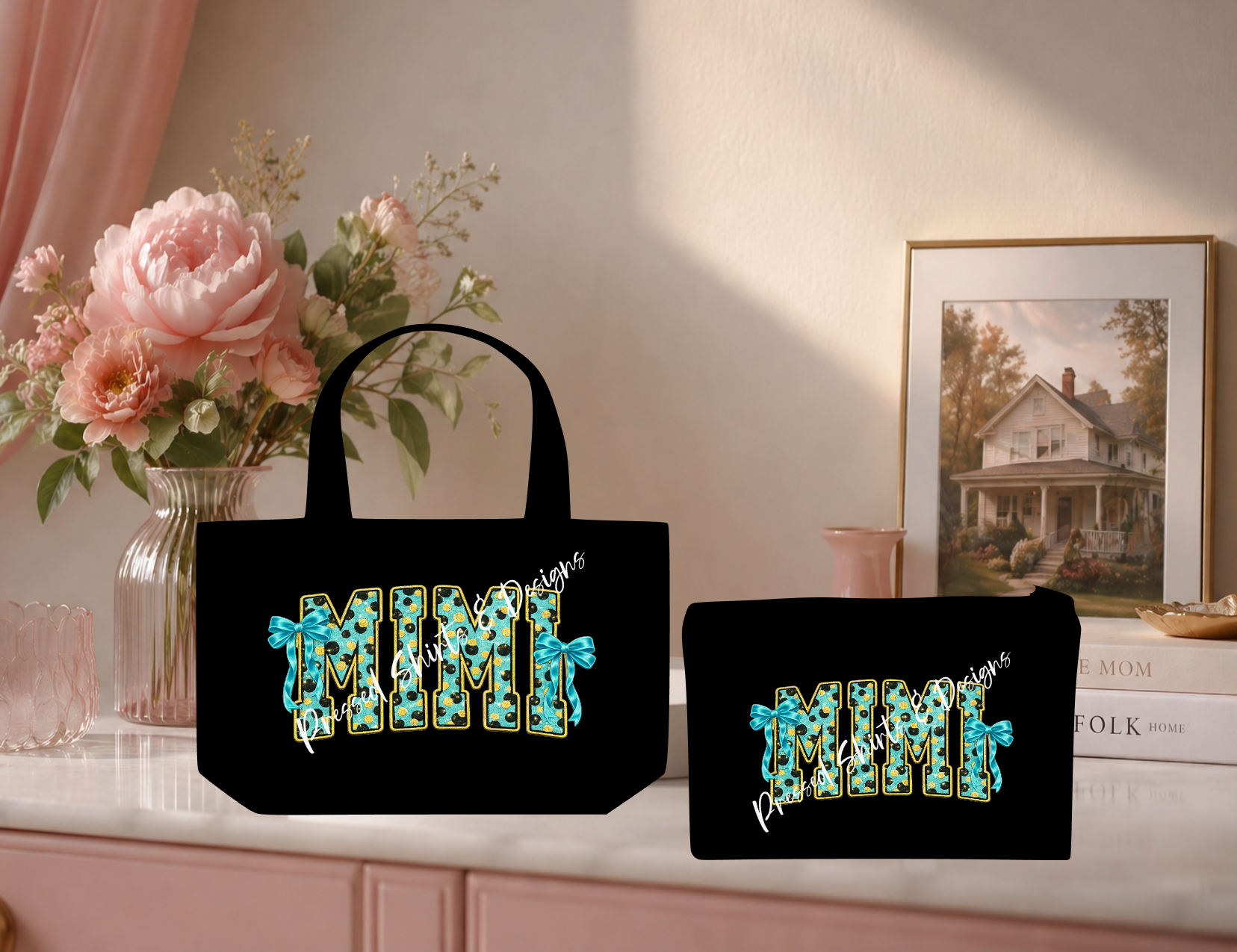 Mother Inspired Tote Bag w/ pouch