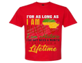 For As Long As I am Black T-shirt