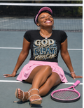 God Don't Play About Me-Denim-T-shirt