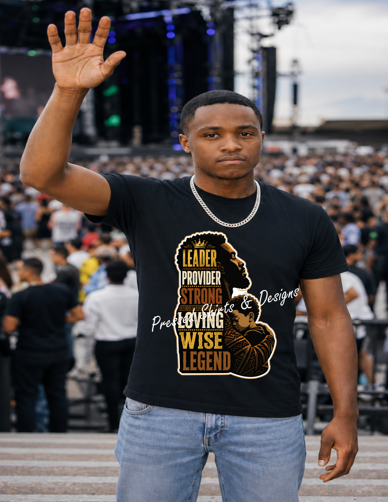 Leader, Provider, Strong-T-shirt