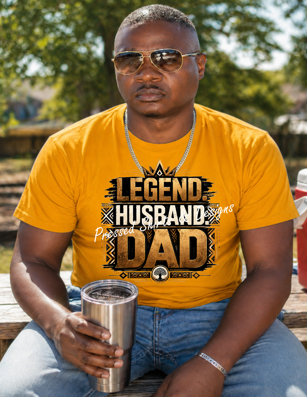 Legend, Husband, Dad-T-shirt