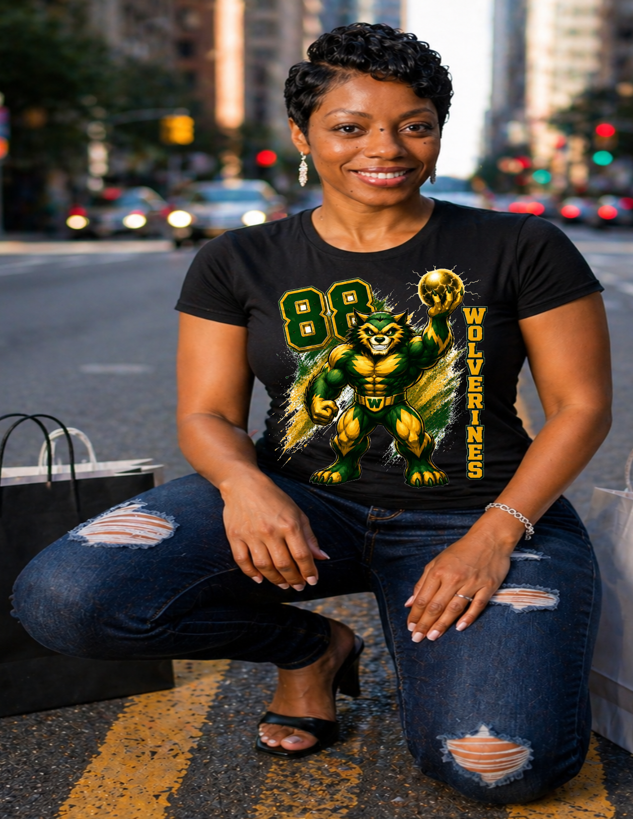 Carver Wolverines c/o '88-T-shirt
