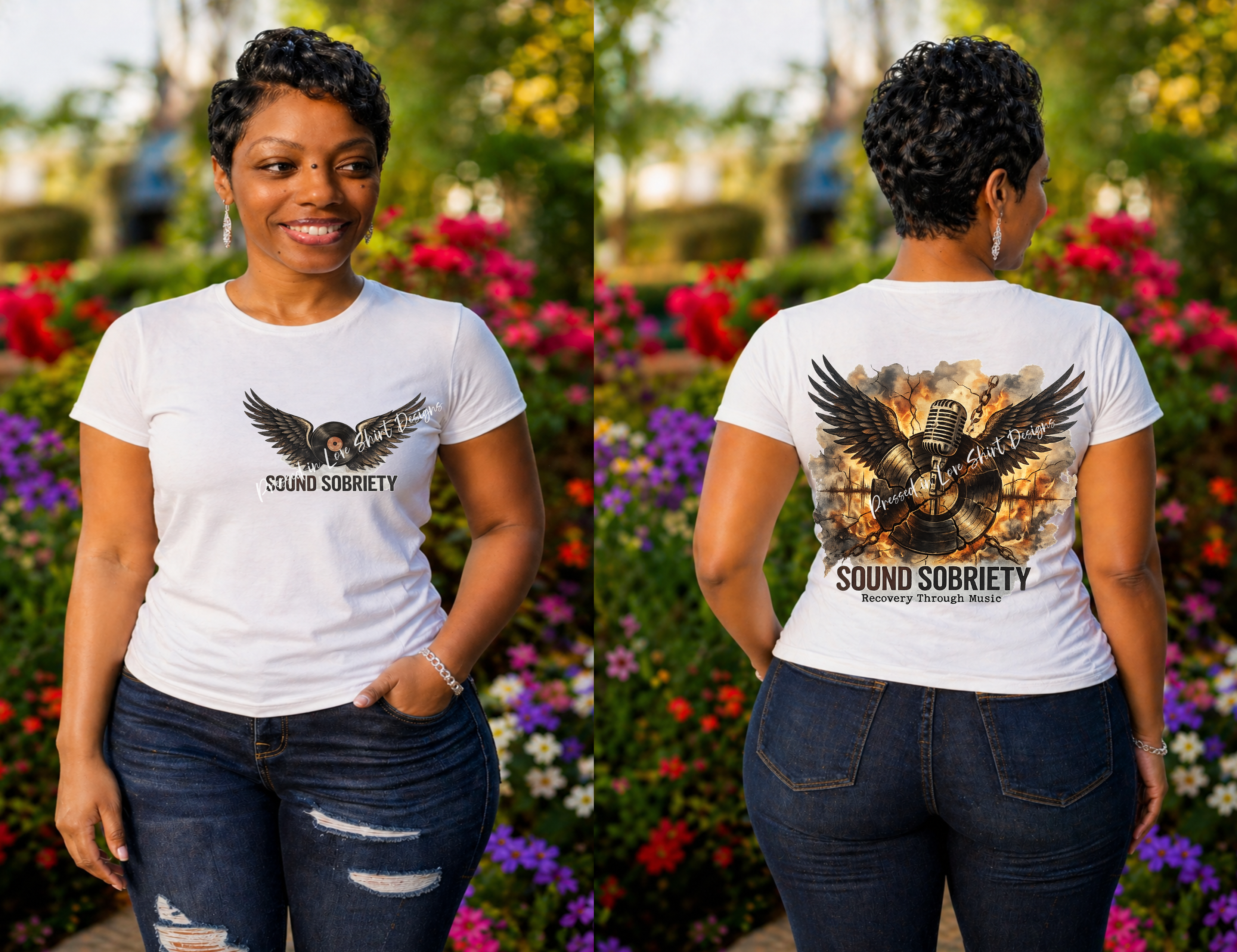 Recovery Through Music-T-shirt