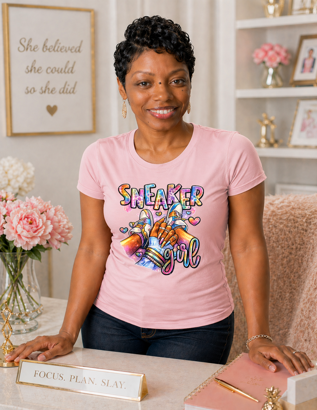 Sneaker Girl-T-shirt
