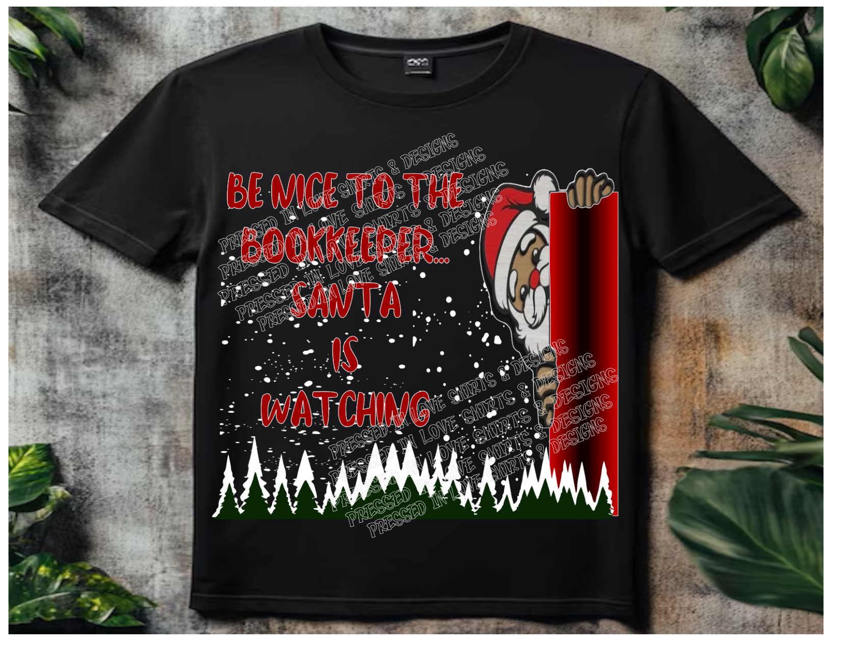 Be Nice to the Bookkeeper T-shirt