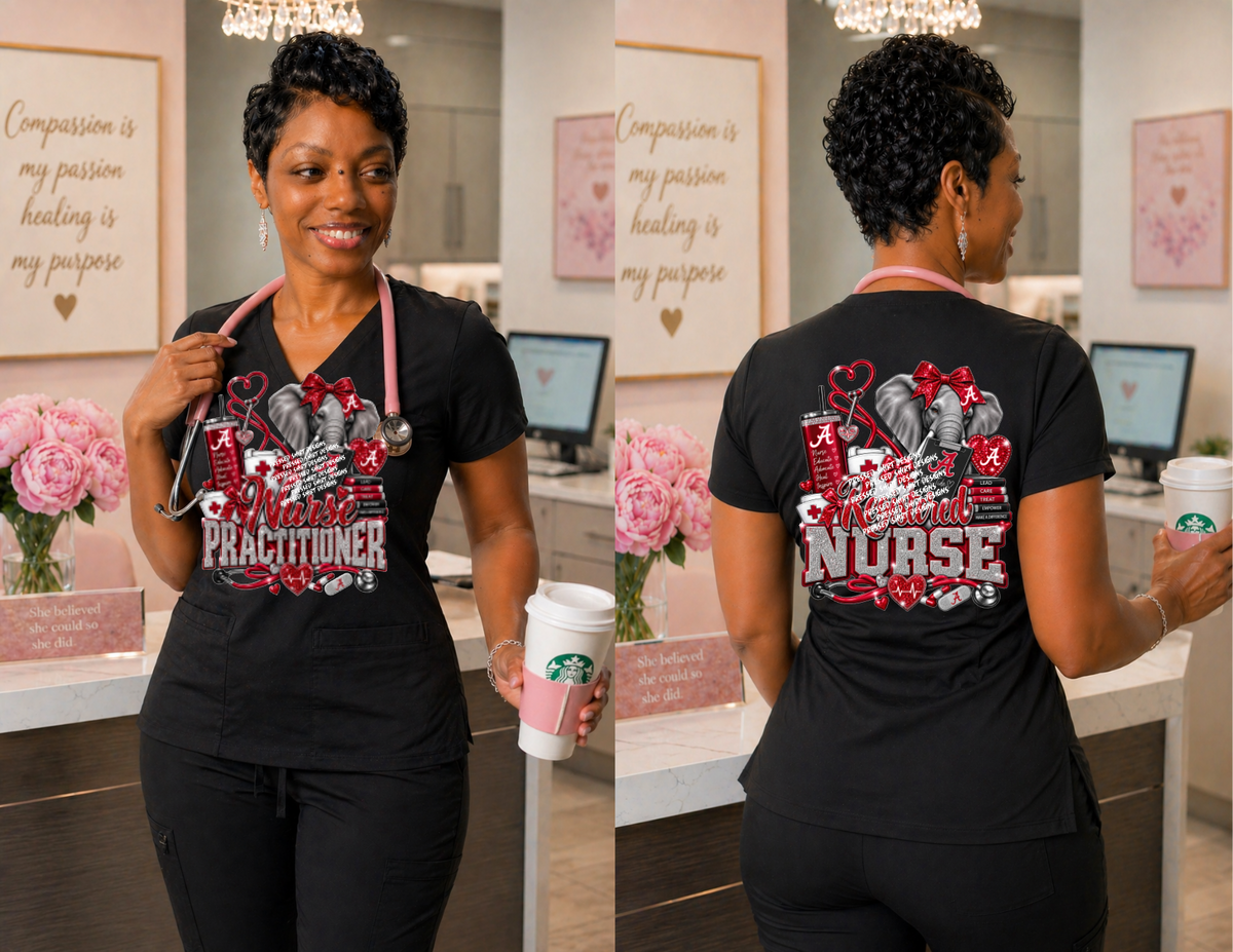 Nurse-Alama/Auburn T-shirt