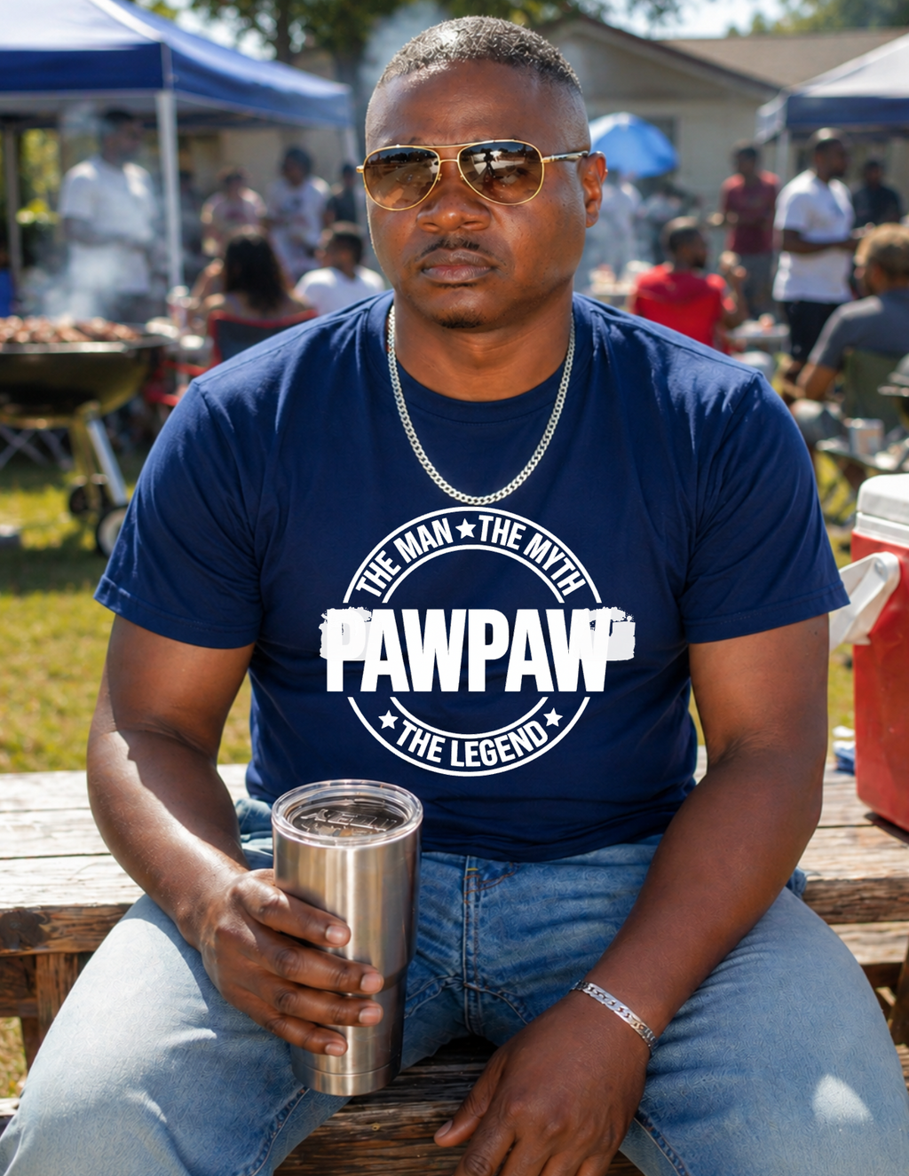Man, Myth, Legend PawPaw- T-shirt