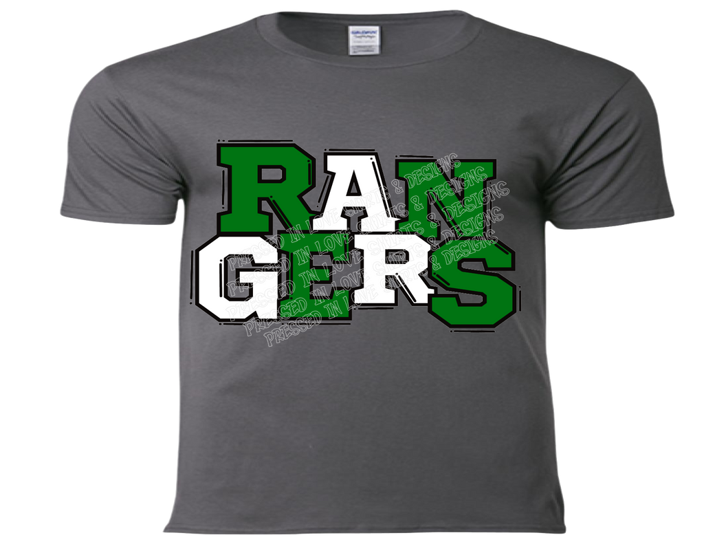 Rangers Green- T-shirt