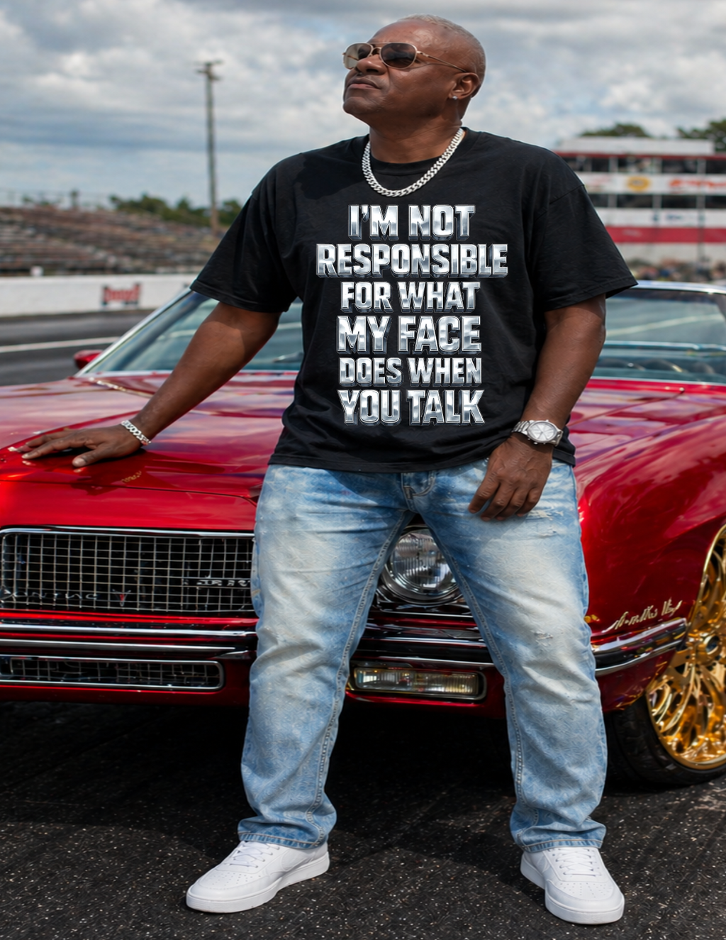 Face Not Responsible-T-shirt