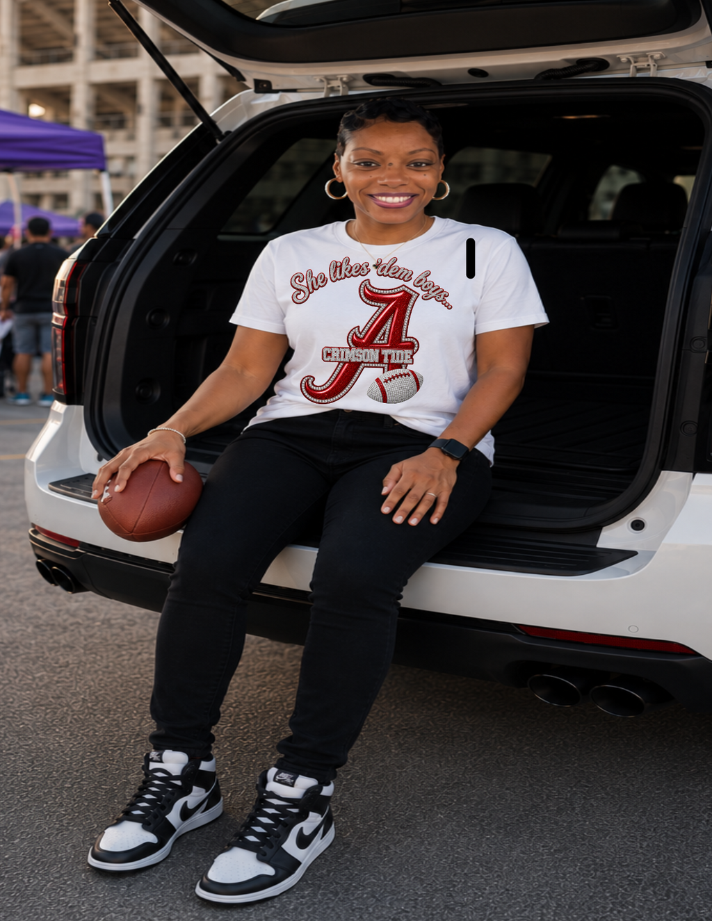 She Likes Dem Boys-Alabama T-shirt