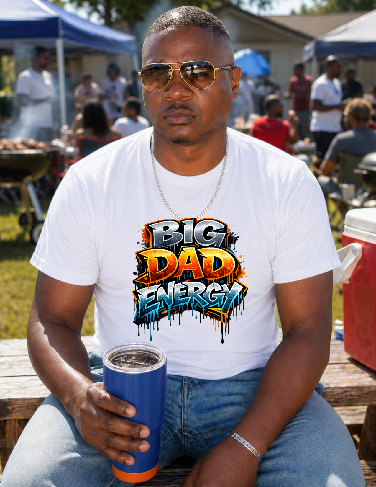 Big Dad Energy-T-shirt