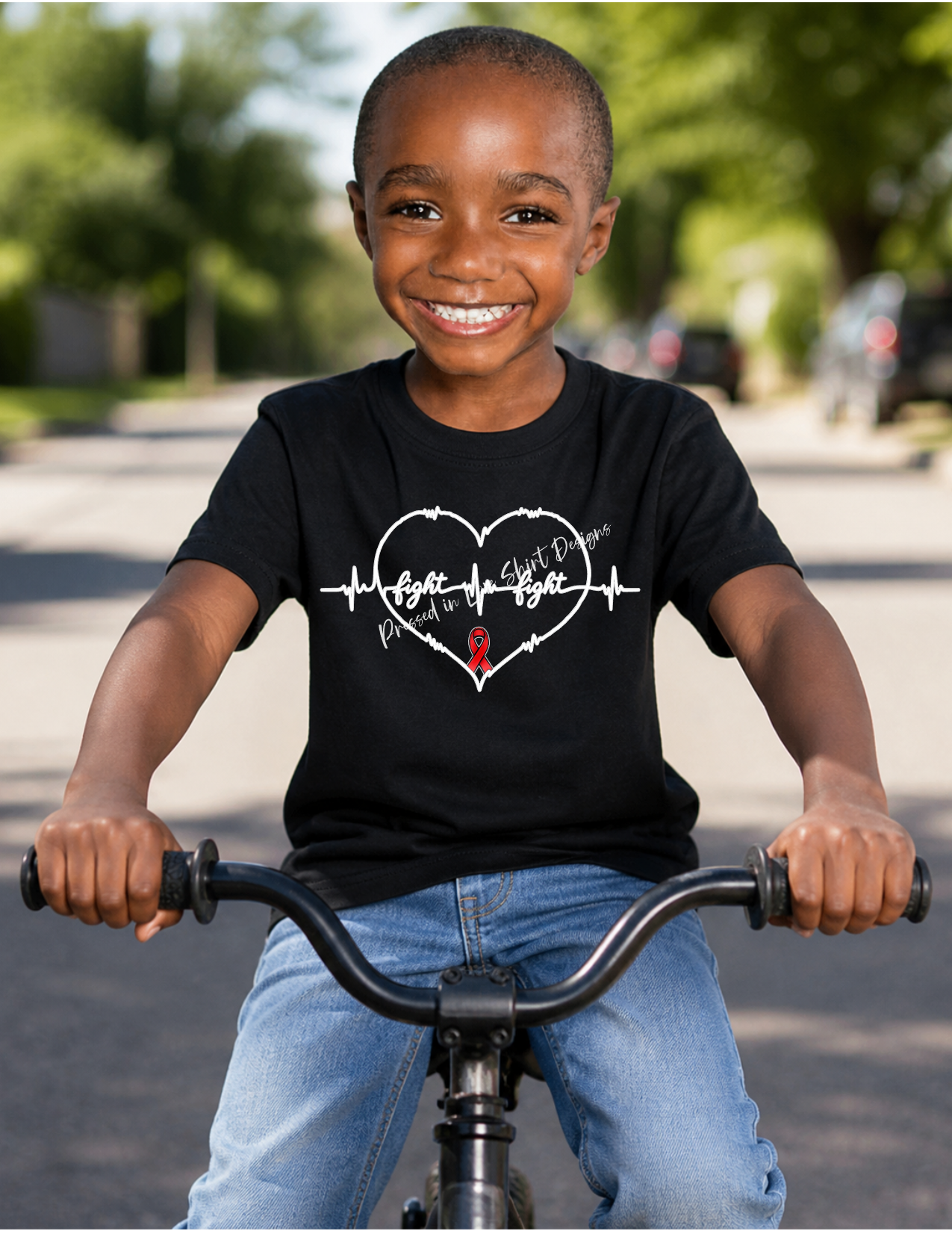 Fight-Heart Disease Awareness T-shirt