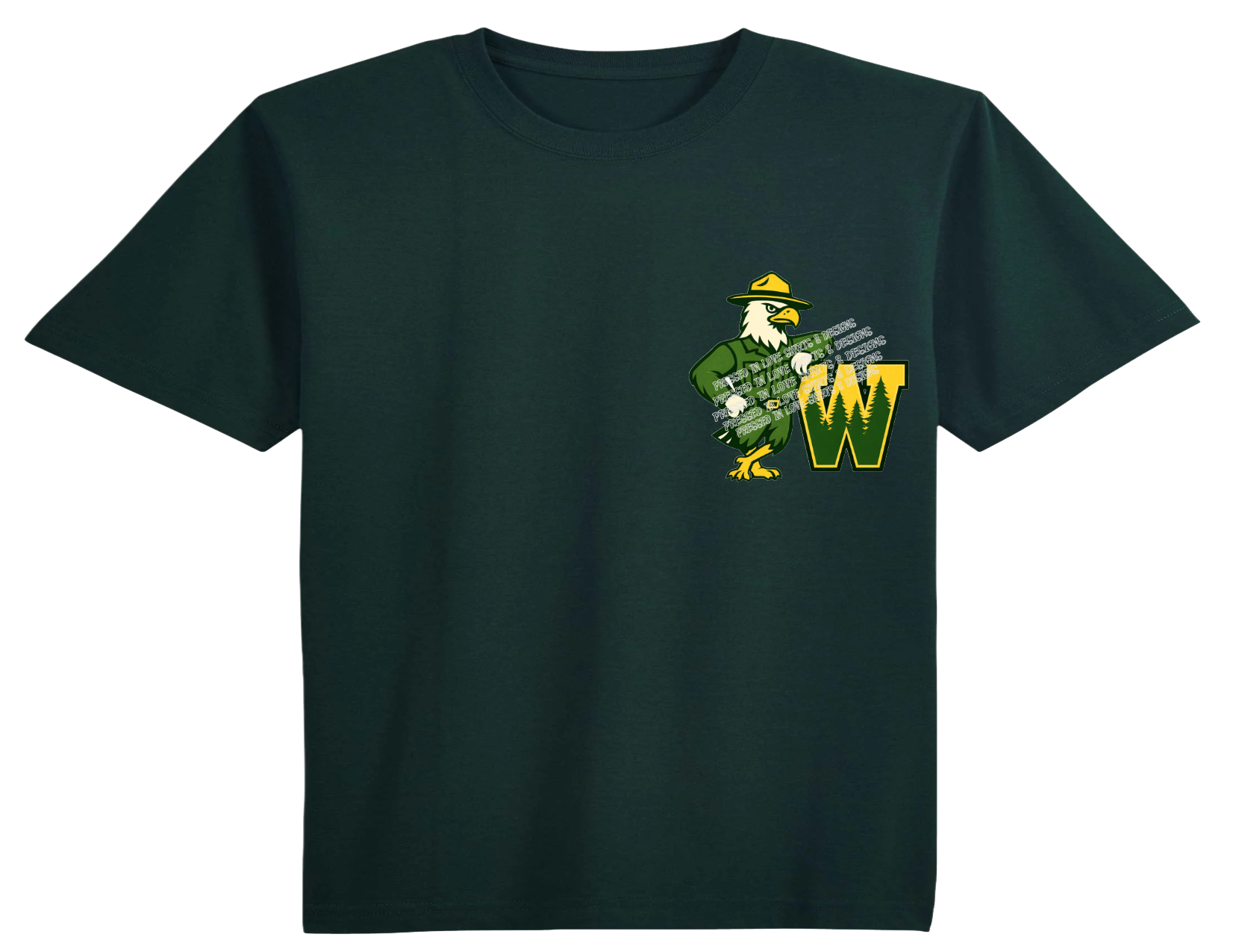 Eagle Wilson Pocket T-shirt-Design 2