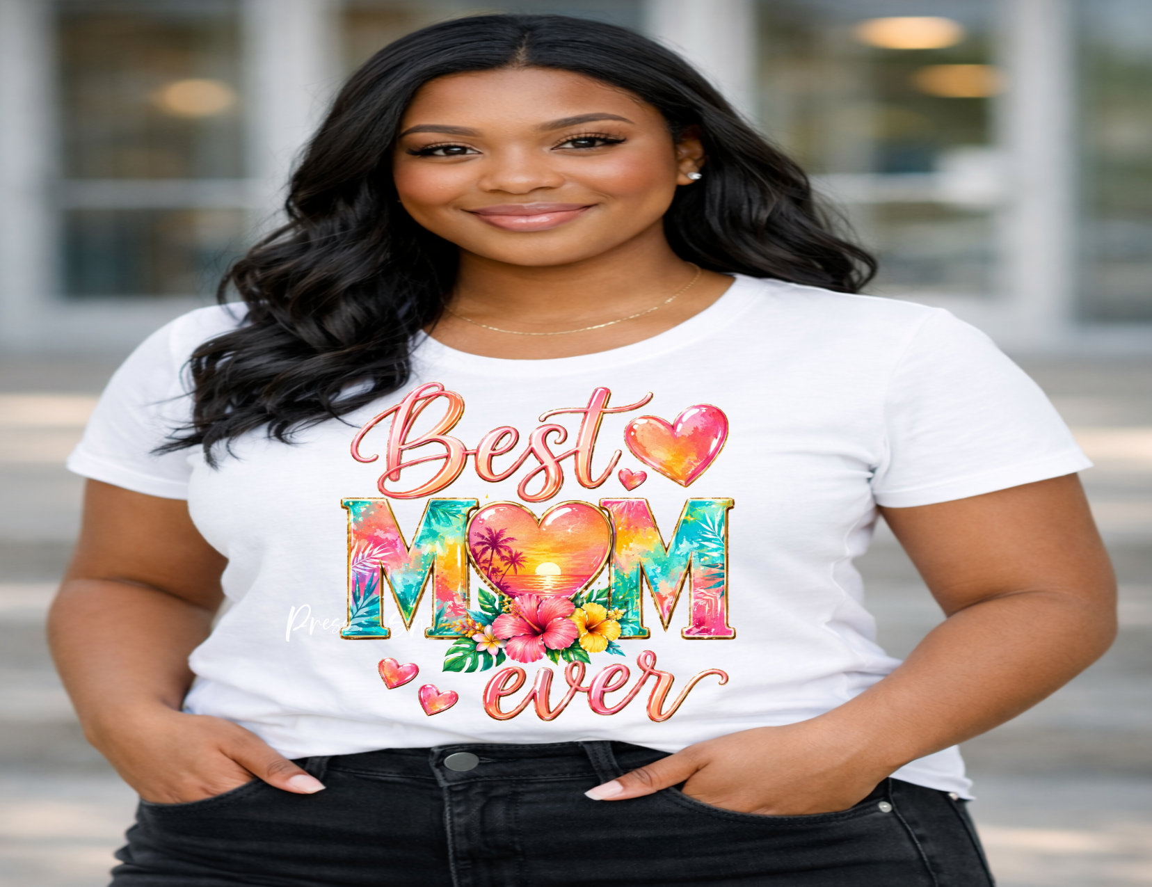Best Mom Ever-Summer T-shirt