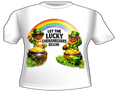 Lucky Shenanigans-Black T-shirt