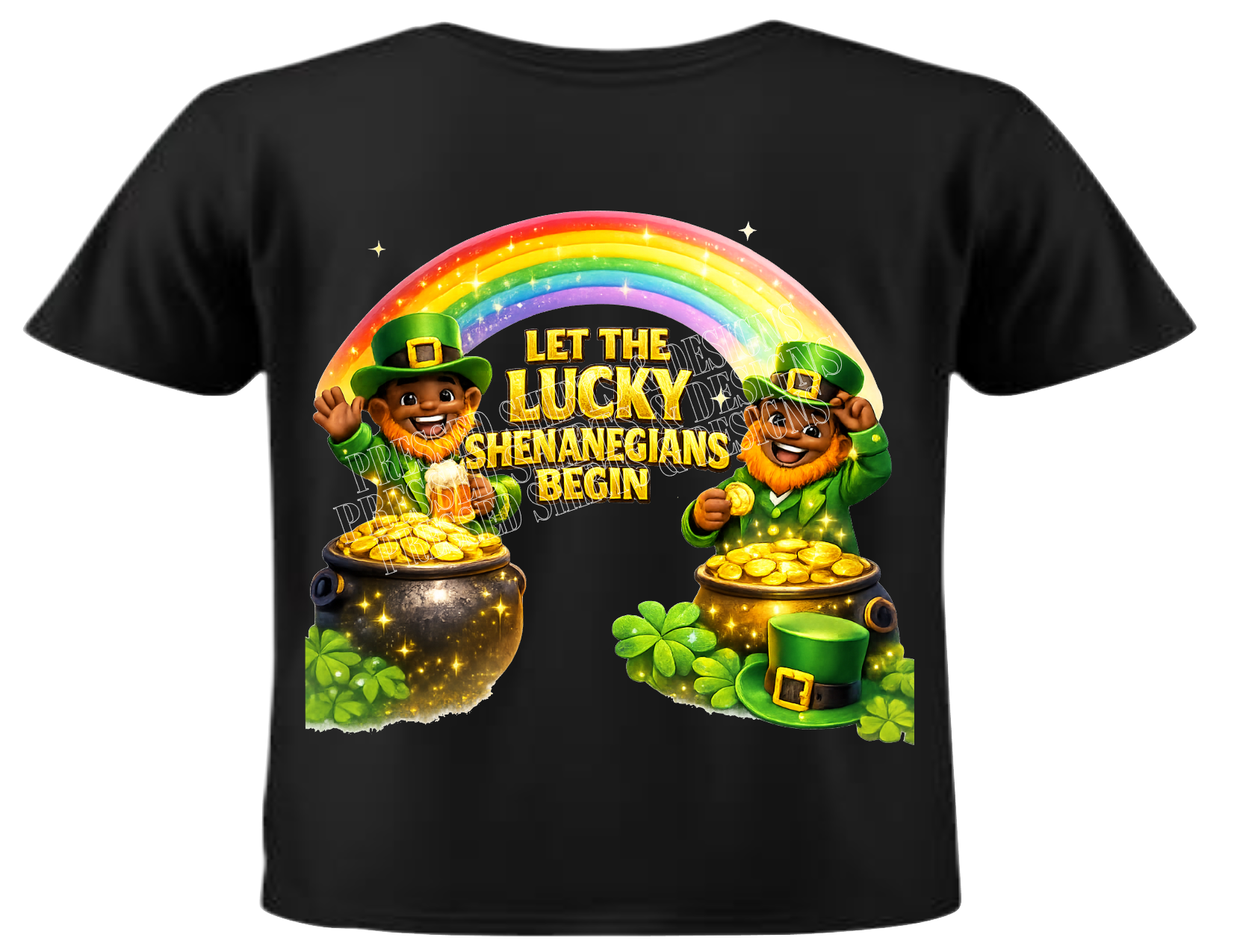 Lucky Shenanigans-Gold T-shirt