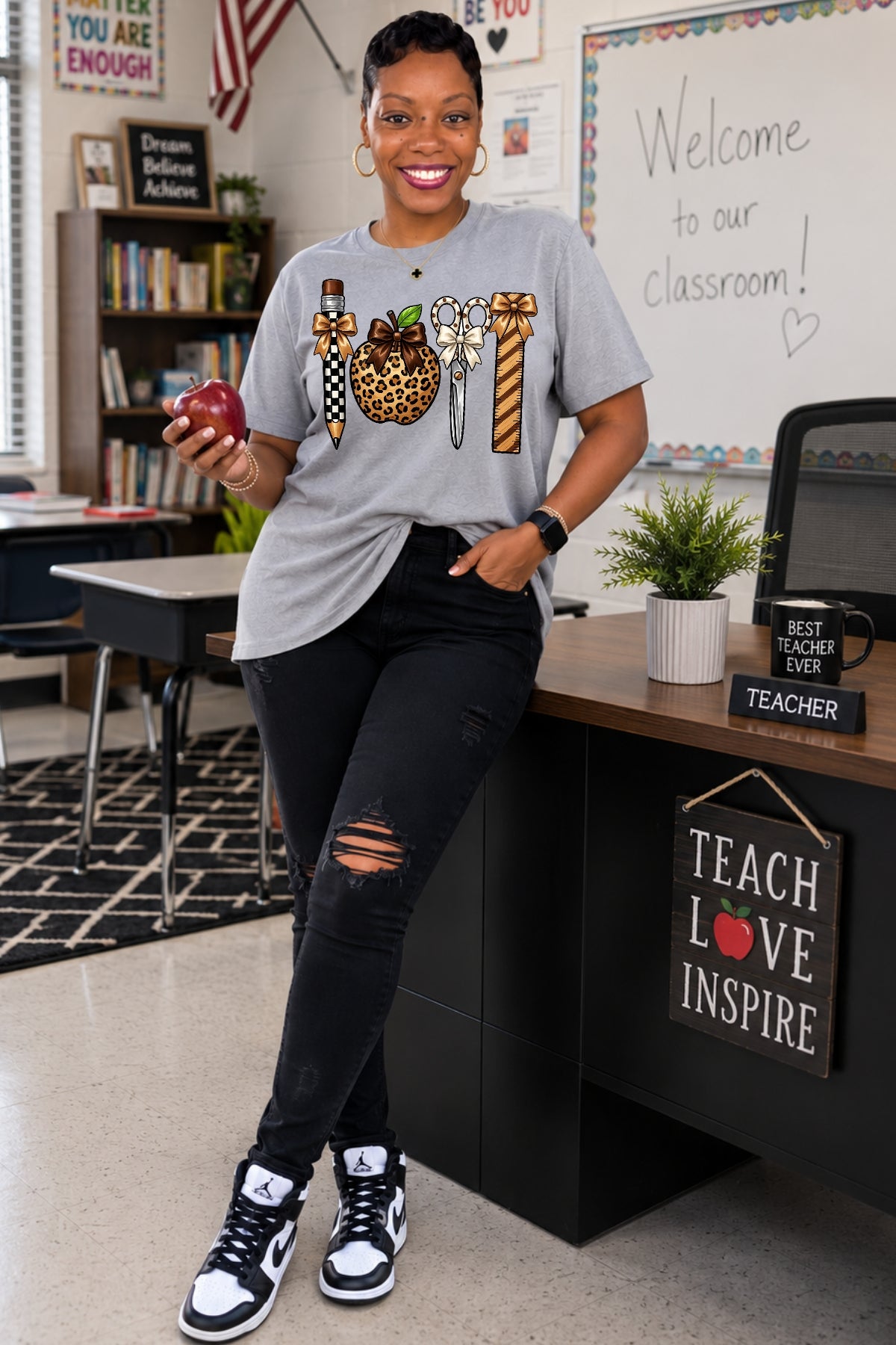 School Supplies-T-shirt