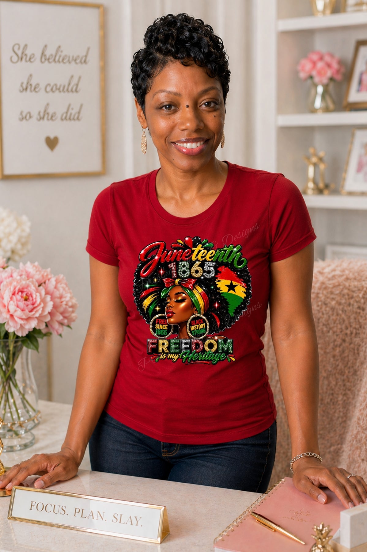 Freedom is My Heritage-T-shirt